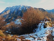 MONTE CASTELLO (croce 1425 – cima 1474 m) da Valpiana di Serina il 7 dicembre 2023 - FOTOGALLERY